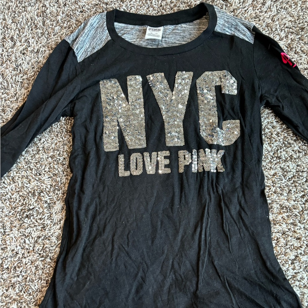 Sequin PINK shirt